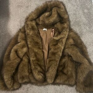 Red Dress Boutique Plush Brown Teddy Jacket